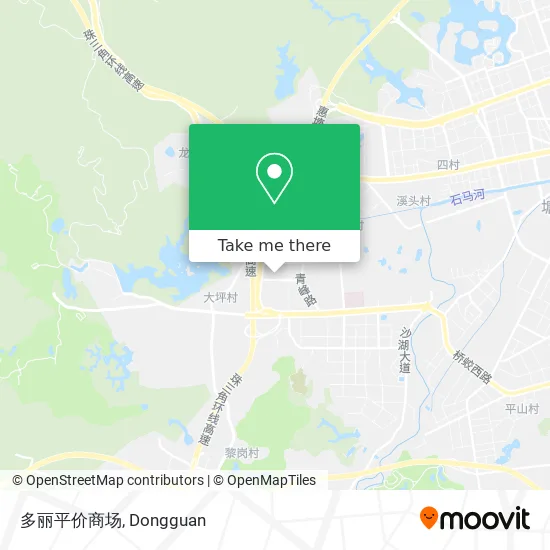 多丽平价商场 map