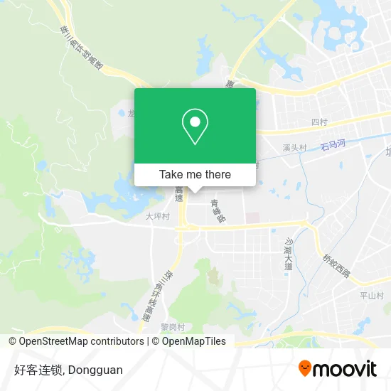 好客连锁 map