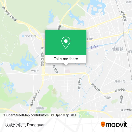 联成汽修厂 map