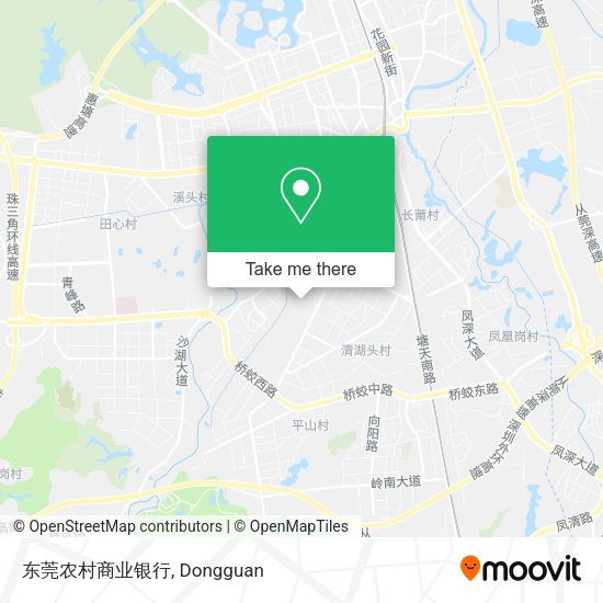 东莞农村商业银行 map