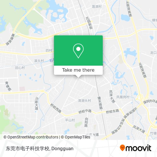 东莞市电子科技学校 map