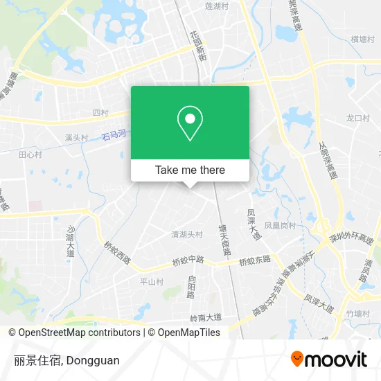 丽景住宿 map