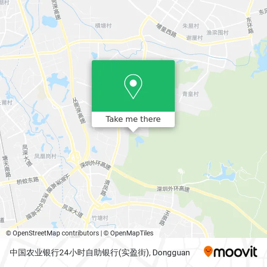 中国农业银行24小时自助银行(实盈街) map