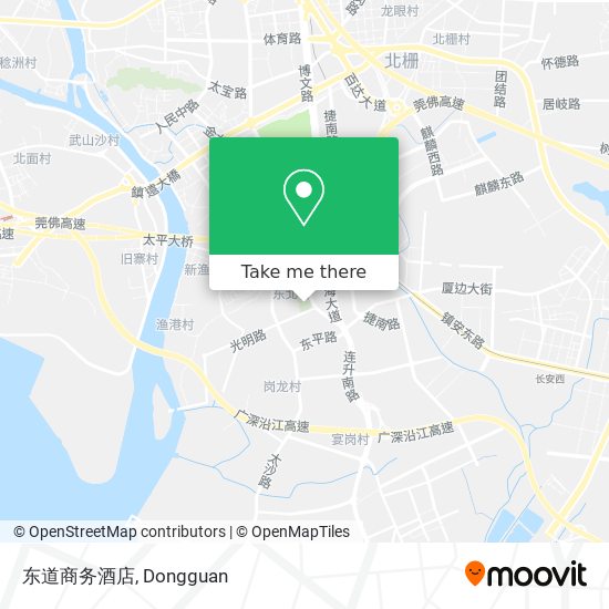 东道商务酒店 map