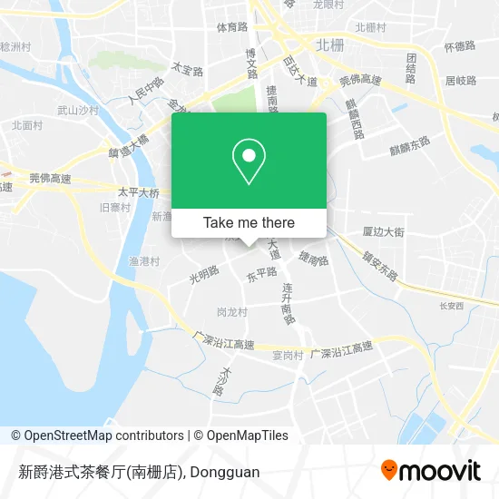 新爵港式茶餐厅(南栅店) map