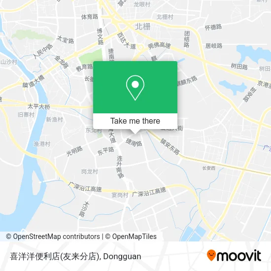 喜洋洋便利店(友来分店) map