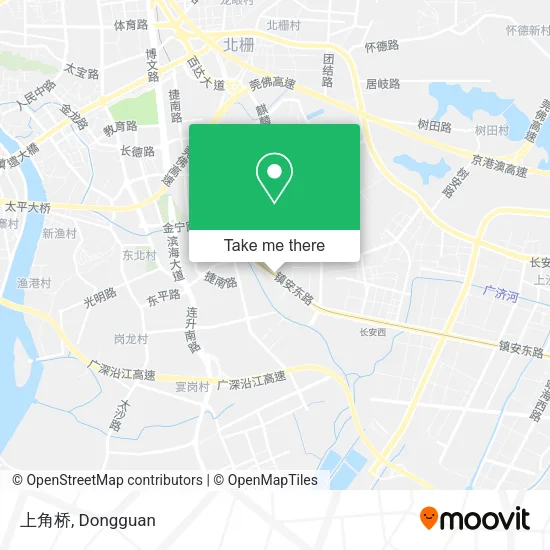 上角桥 map