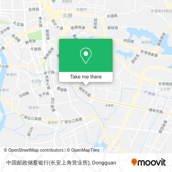 中国邮政储蓄银行(长安上角营业所) map