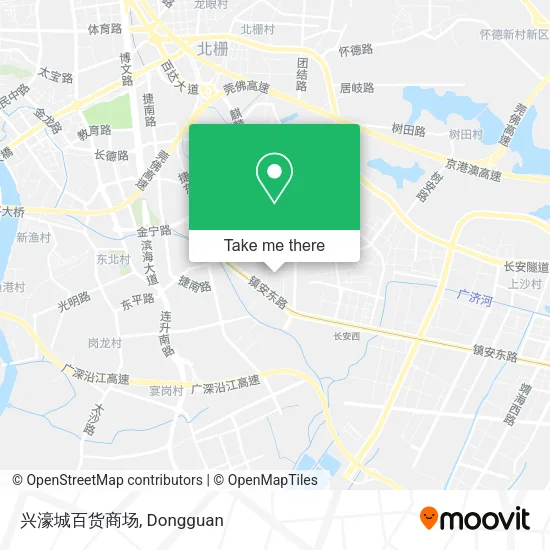 兴濠城百货商场 map