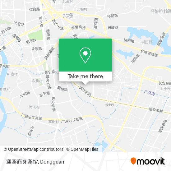 迎宾商务宾馆 map