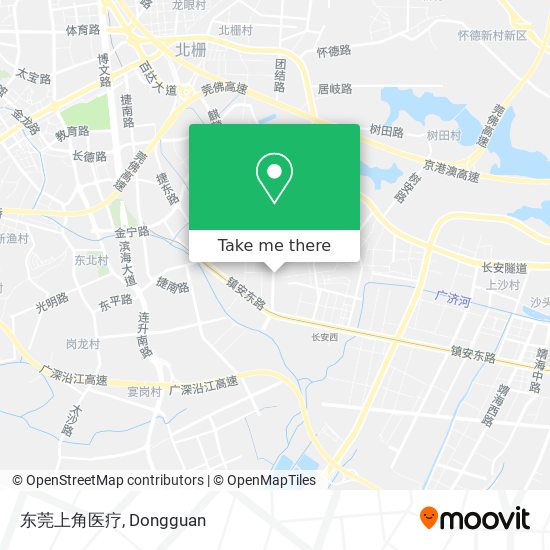 东莞上角医疗 map