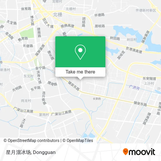 星月溜冰场 map