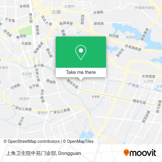 上角卫生院中苑门诊部 map