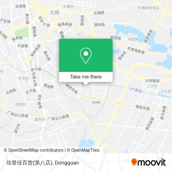 信誉佳百货(第八店) map