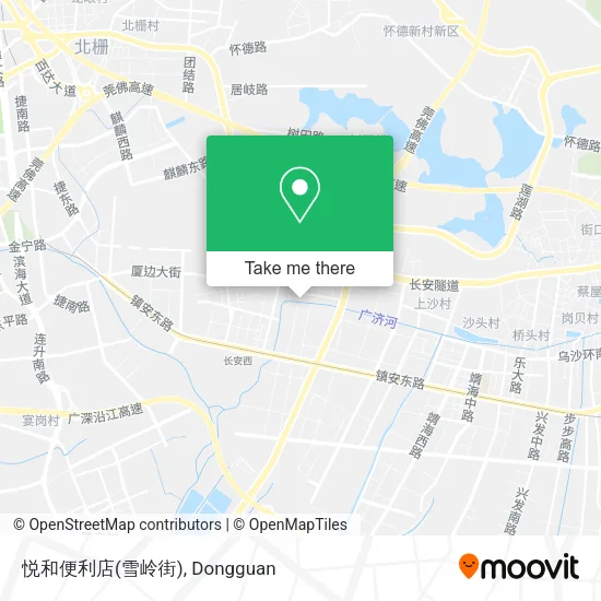 悦和便利店(雪岭街) map