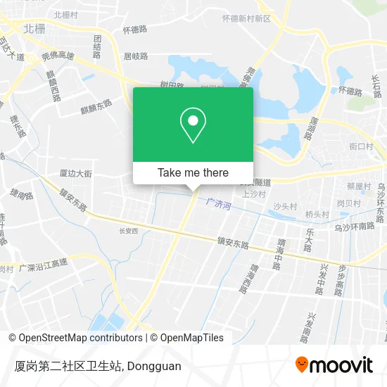 厦岗第二社区卫生站 map