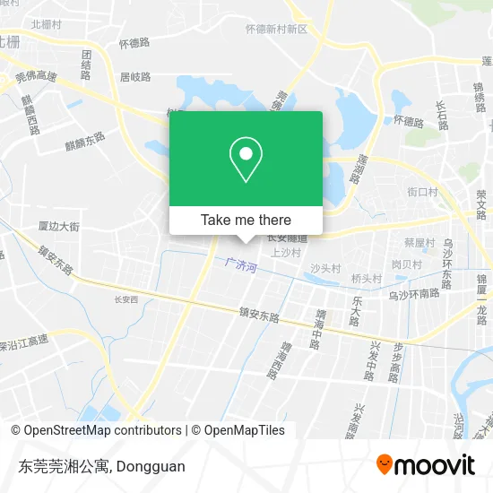 东莞莞湘公寓 map