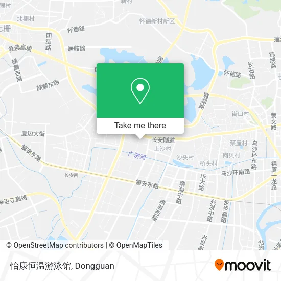 怡康恒温游泳馆 map