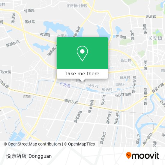 悦康药店 map