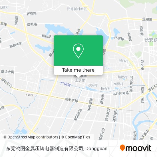 东莞鸿图金属压铸电器制造有限公司 map