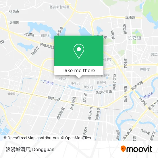 浪漫城酒店 map