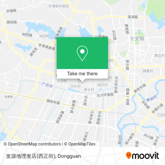 发源地理发店(西正街) map