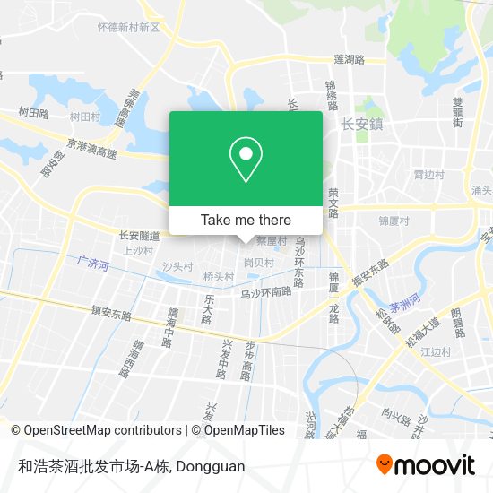 和浩茶酒批发市场-A栋 map