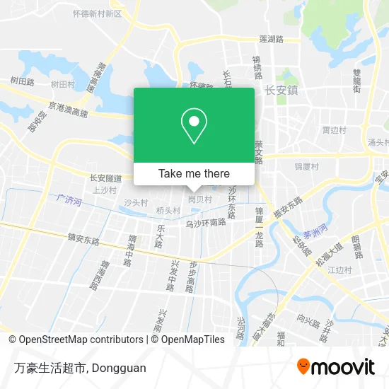 万豪生活超市 map