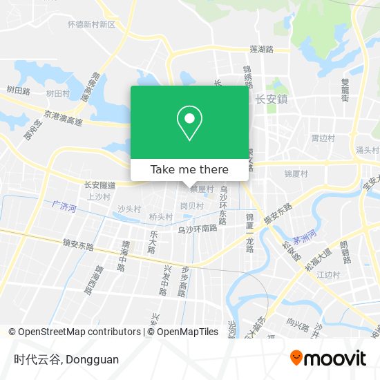 时代云谷 map