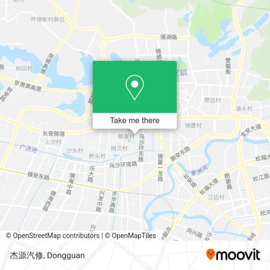 杰源汽修 map