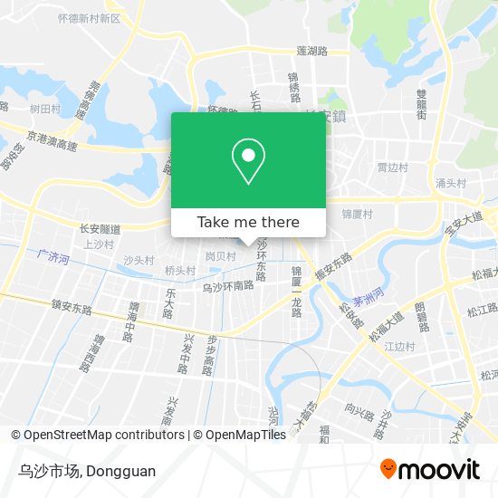 乌沙市场 map