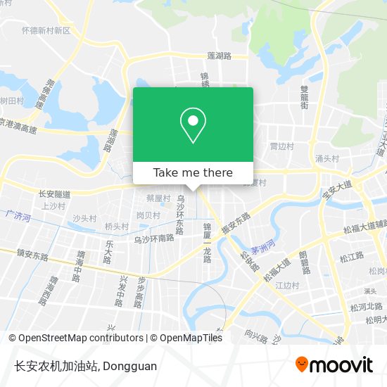 长安农机加油站 map