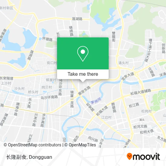长隆副食 map