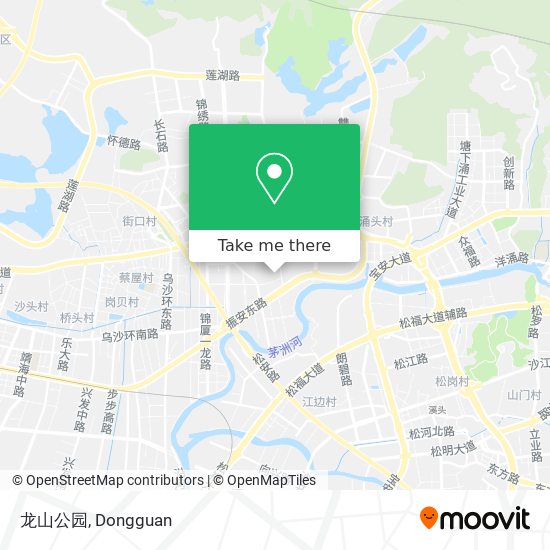 龙山公园 map