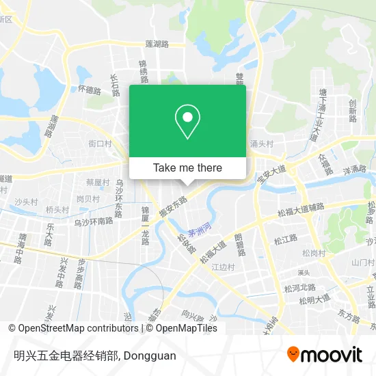 明兴五金电器经销部 map
