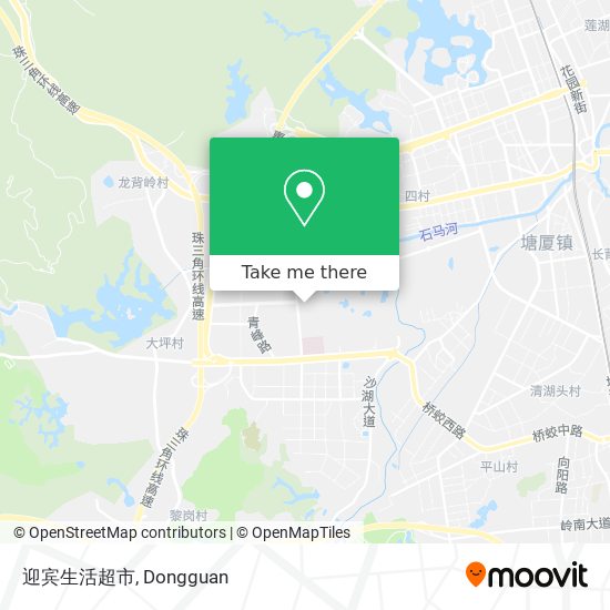 迎宾生活超市 map