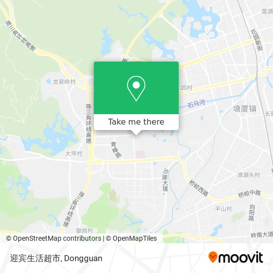 迎宾生活超市 map