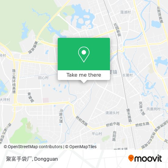聚富手袋厂 map