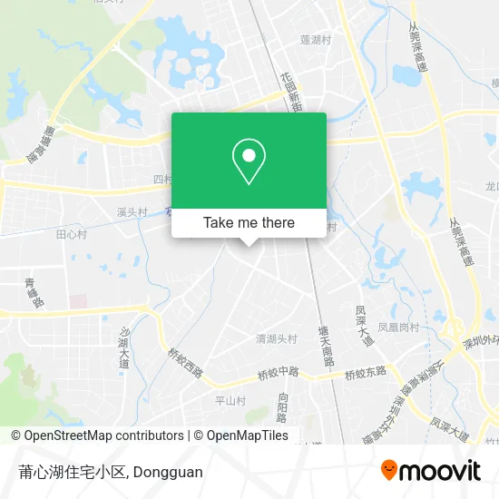 莆心湖住宅小区 map