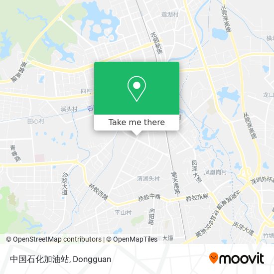 中国石化加油站 map