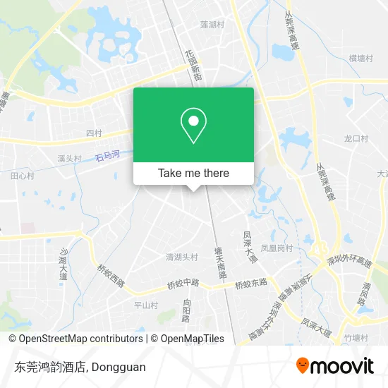 东莞鸿韵酒店 map