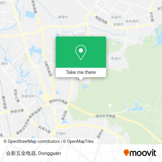 会新五金电器 map