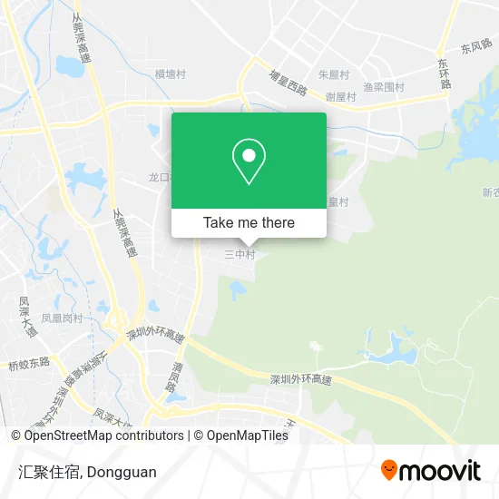 汇聚住宿 map