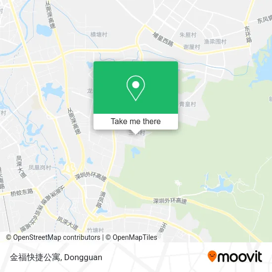 金福快捷公寓 map