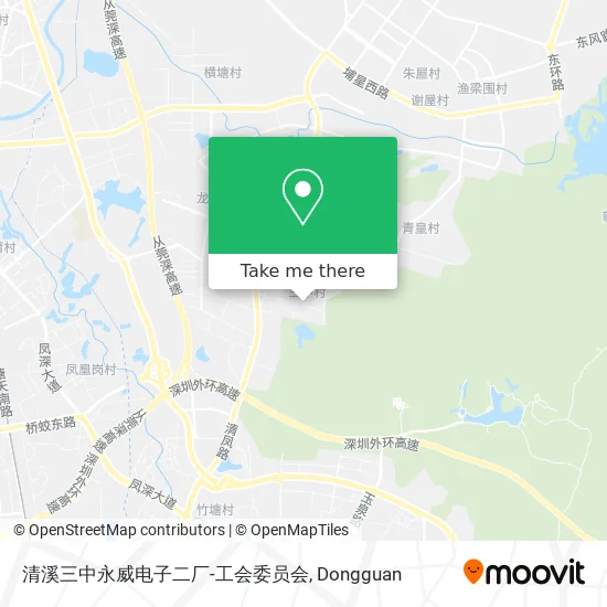 清溪三中永威电子二厂-工会委员会 map