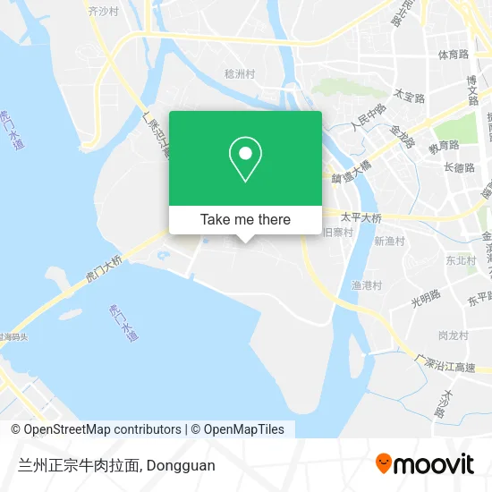 兰州正宗牛肉拉面 map