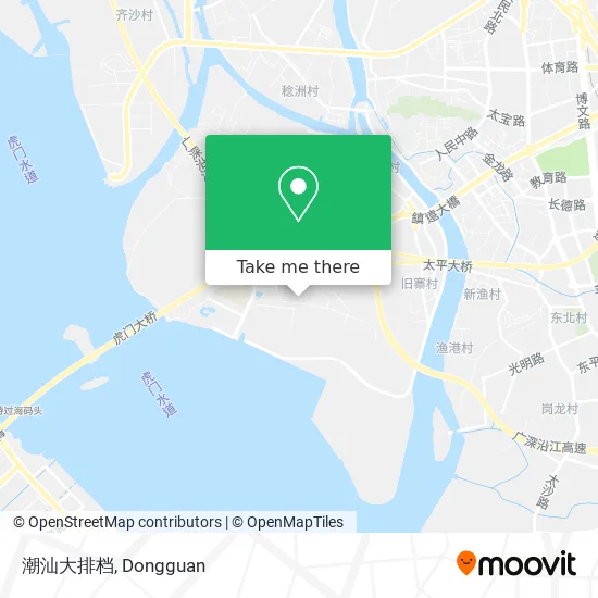 潮汕大排档 map
