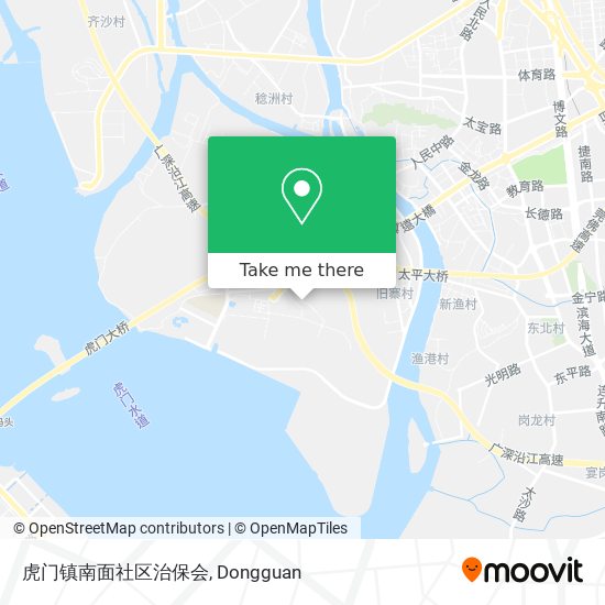 虎门镇南面社区治保会 map