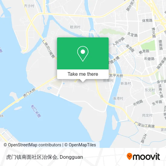 虎门镇南面社区治保会 map
