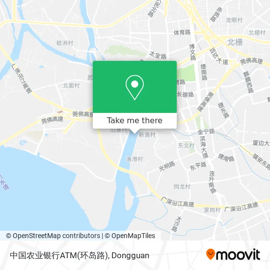 中国农业银行ATM(环岛路) map